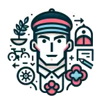 Icona di Elia Marenghi, dinamico membro del team Flower Bike, promotore della scuola MTB e associazione ciclistica.