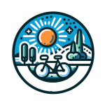Icona di escursioni lunghe di Flower Bike, simboleggiante avventure prolungate in MTB.